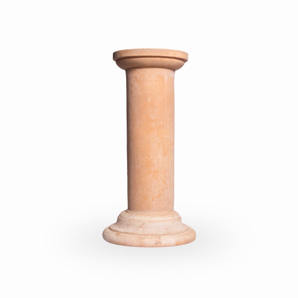 schlichte Säule Terracotta